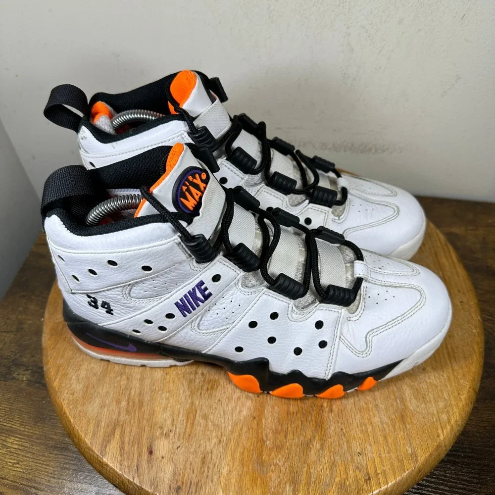 Nike Air Max 2 CB 94 Phoenix Suns White Orange Purple DO5880-100 Mens 8.5 Retro